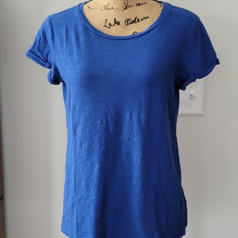 Loft Vintage Soft Blue T-shirt Medium